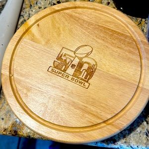 Super Bowl 50 Broncos Cutting Block